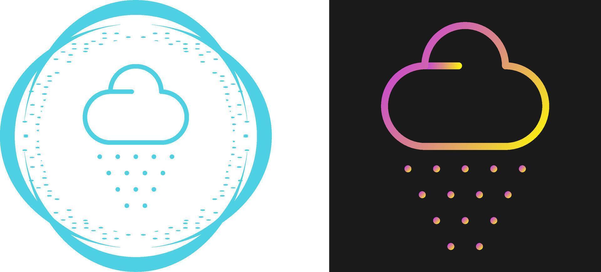 Snowing Vector Icon