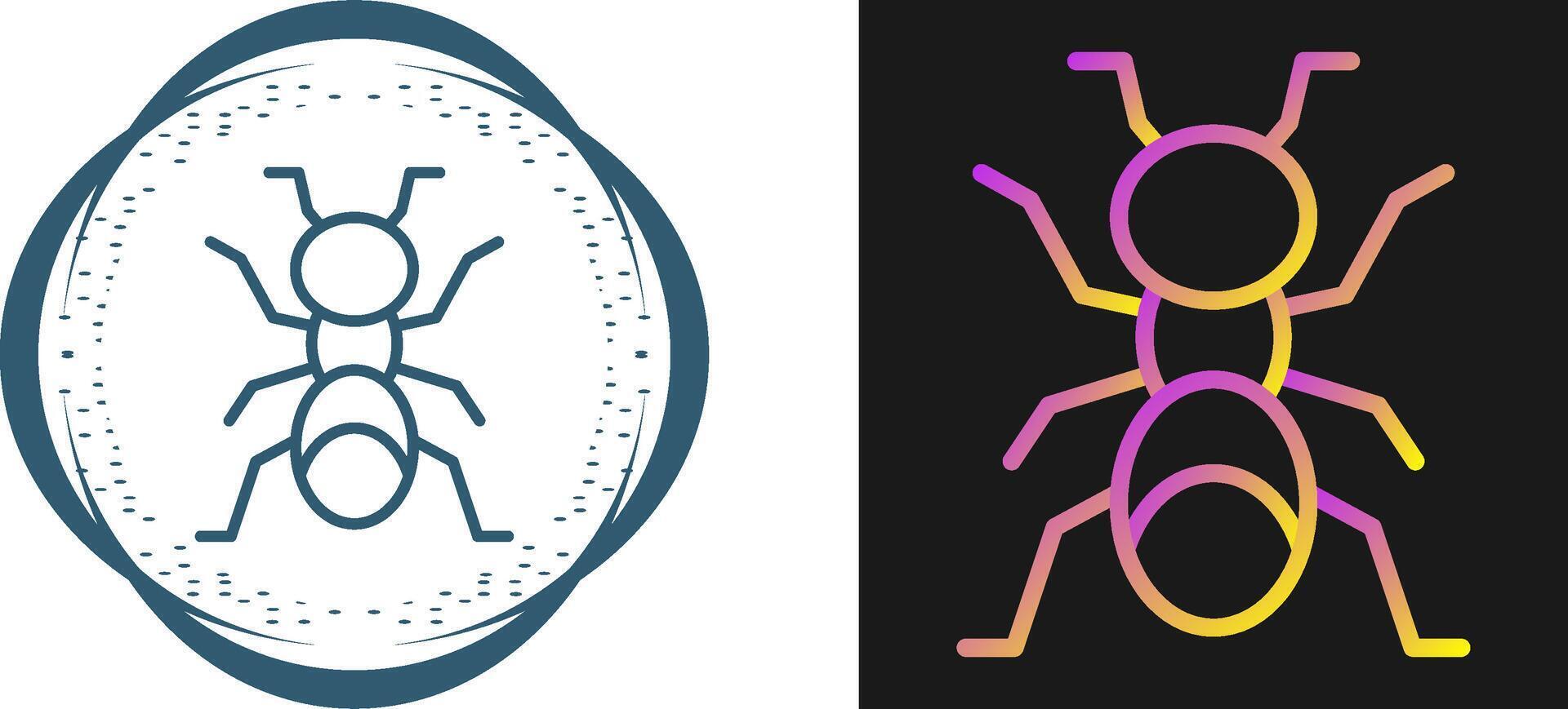 Ant Vector Icon