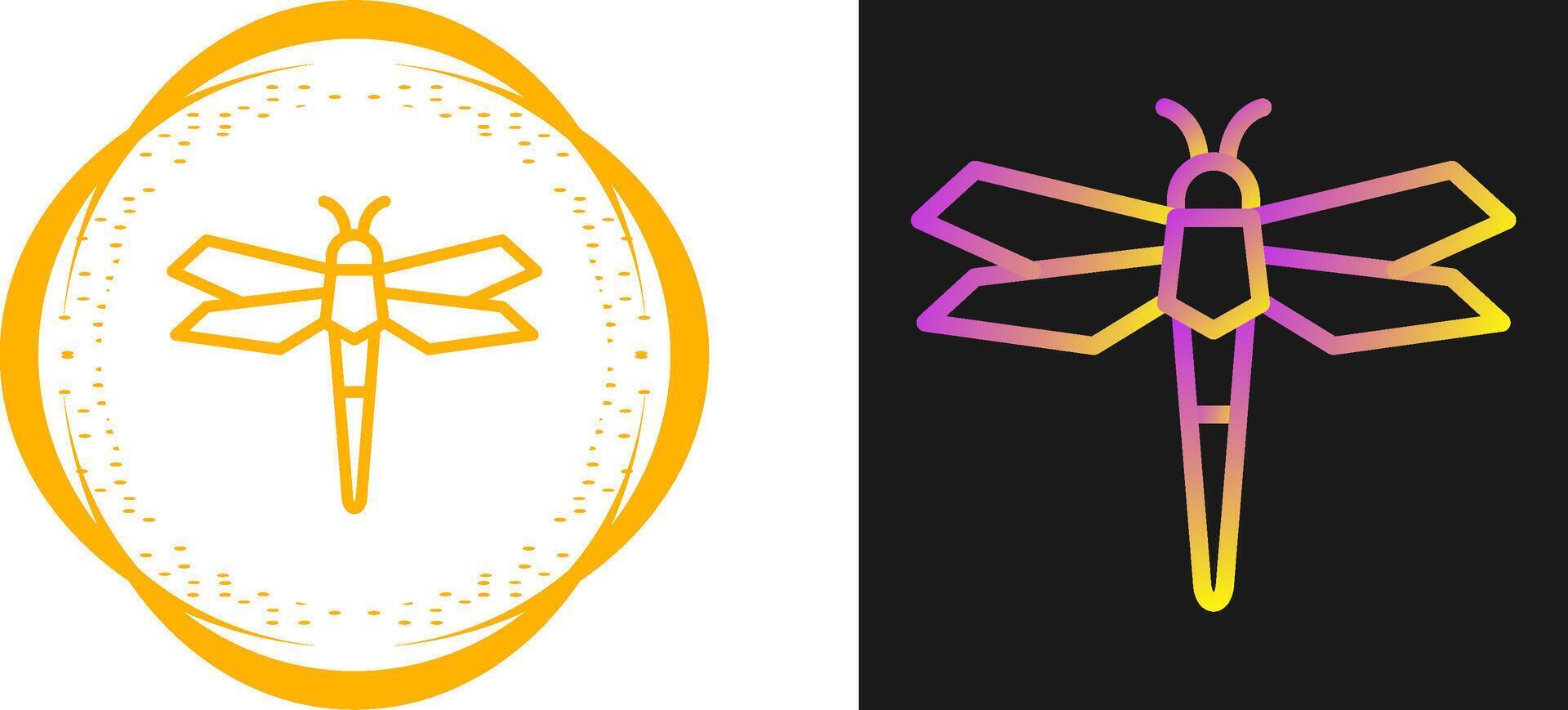 Dragonfly Vector Icon