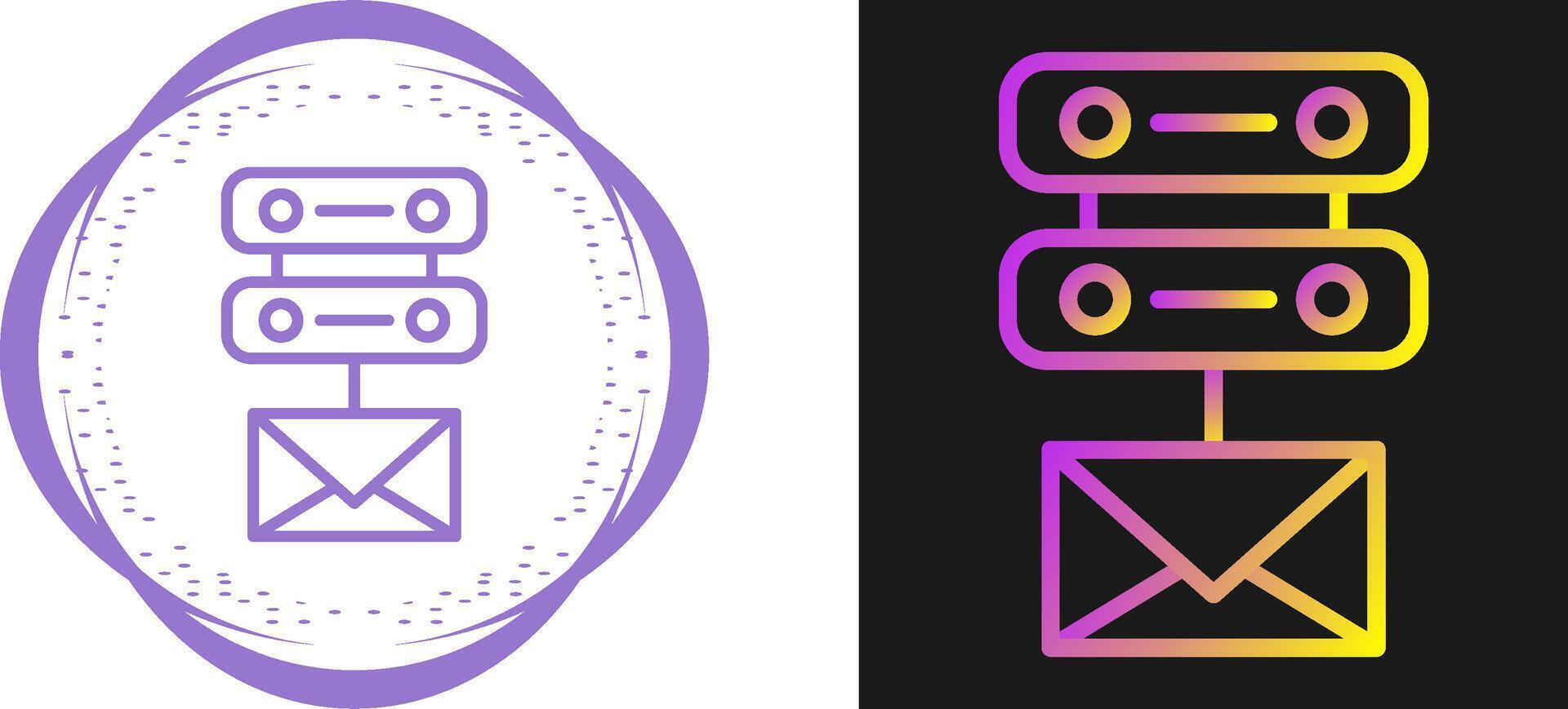 Email Server Vector Icon
