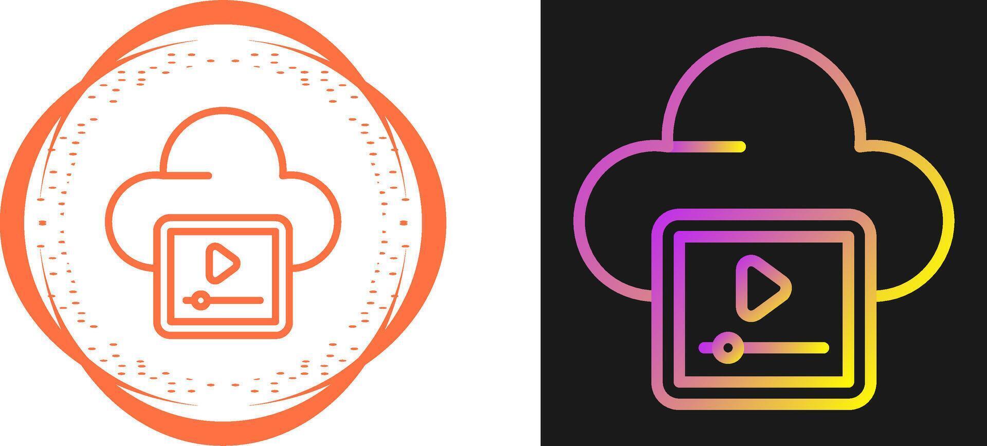 Video Hosting Vector Icon
