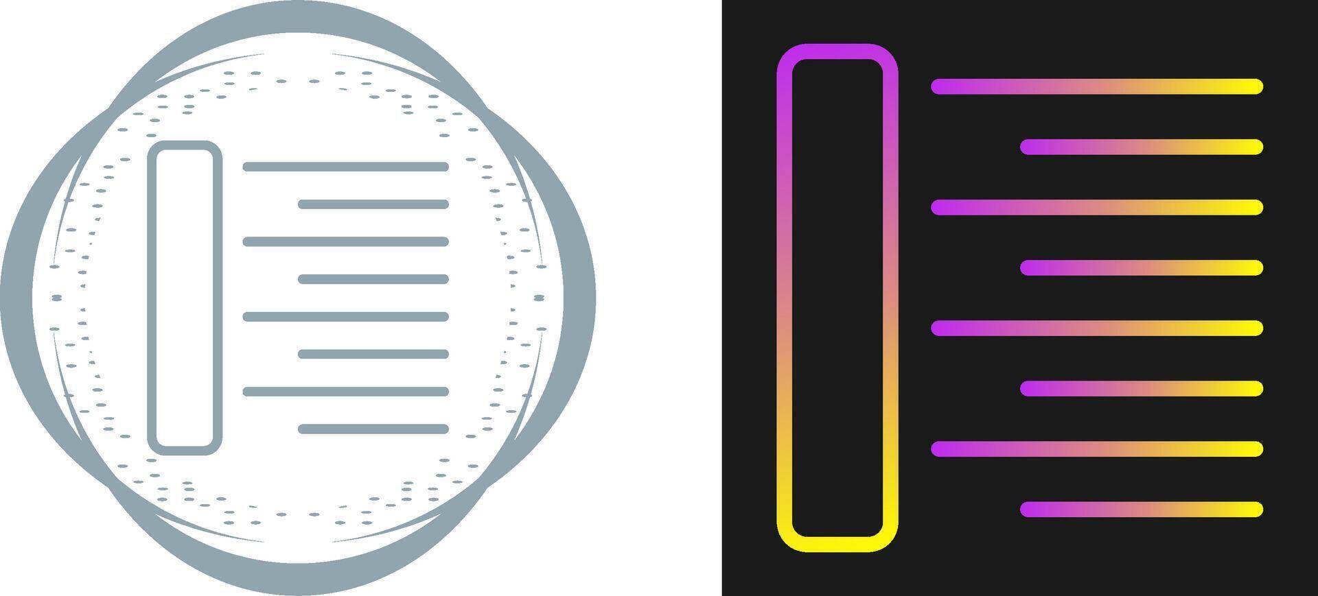 Align Vector Icon
