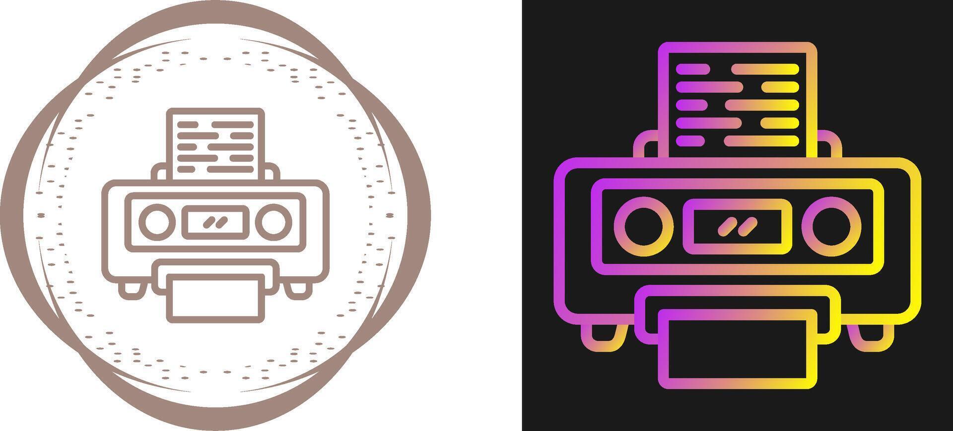 Printer Vector Icon