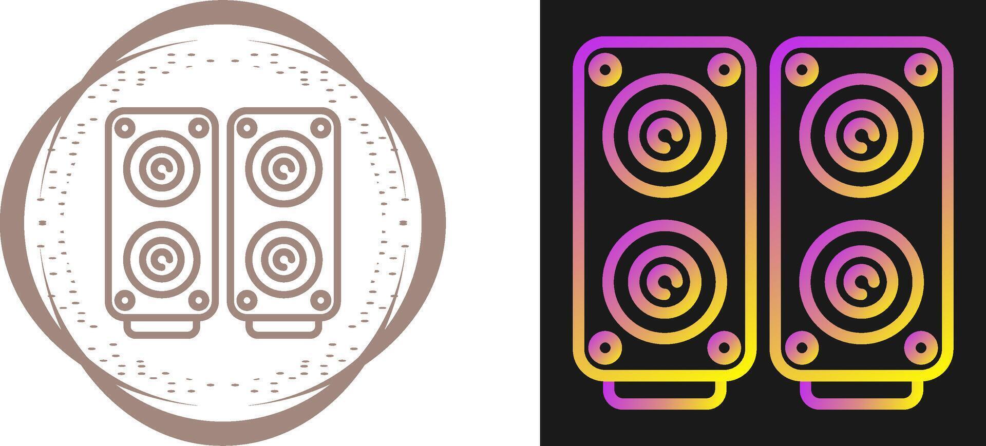 Speakers Vector Icon