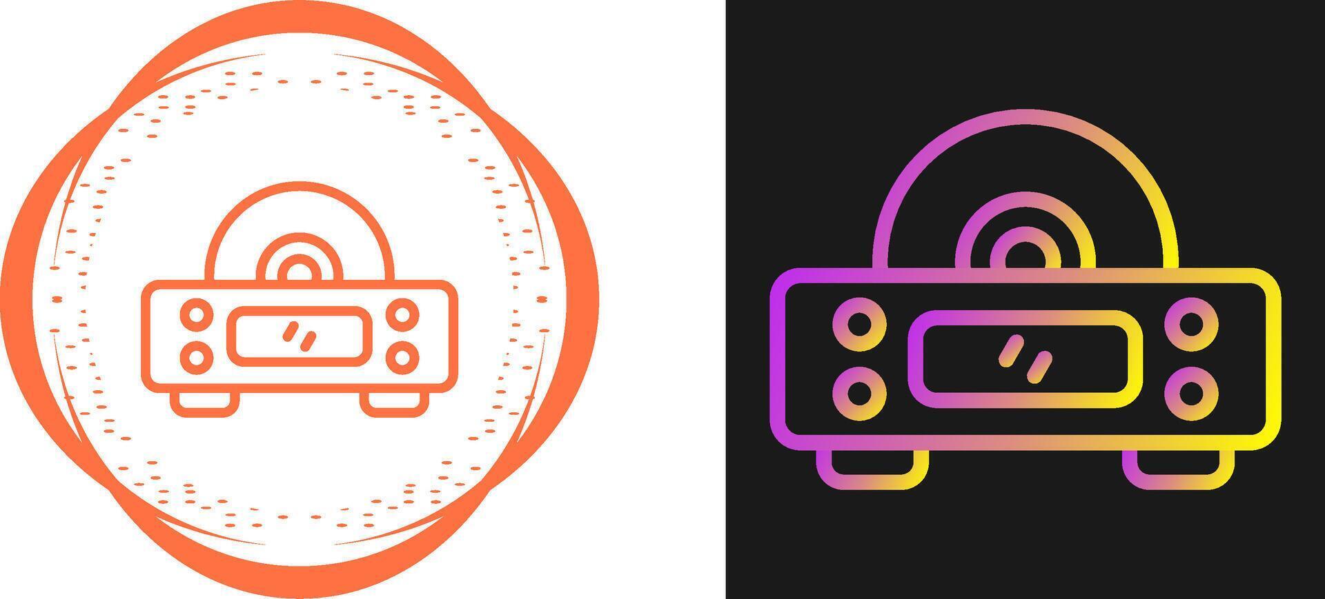 Cd Player Vector Icon