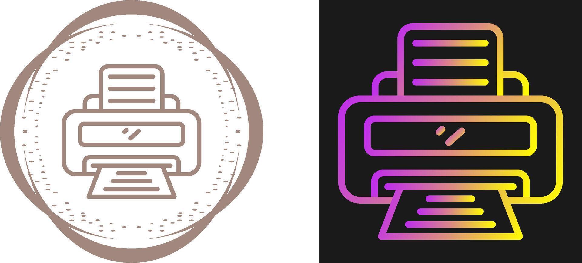 Printer Vector Icon
