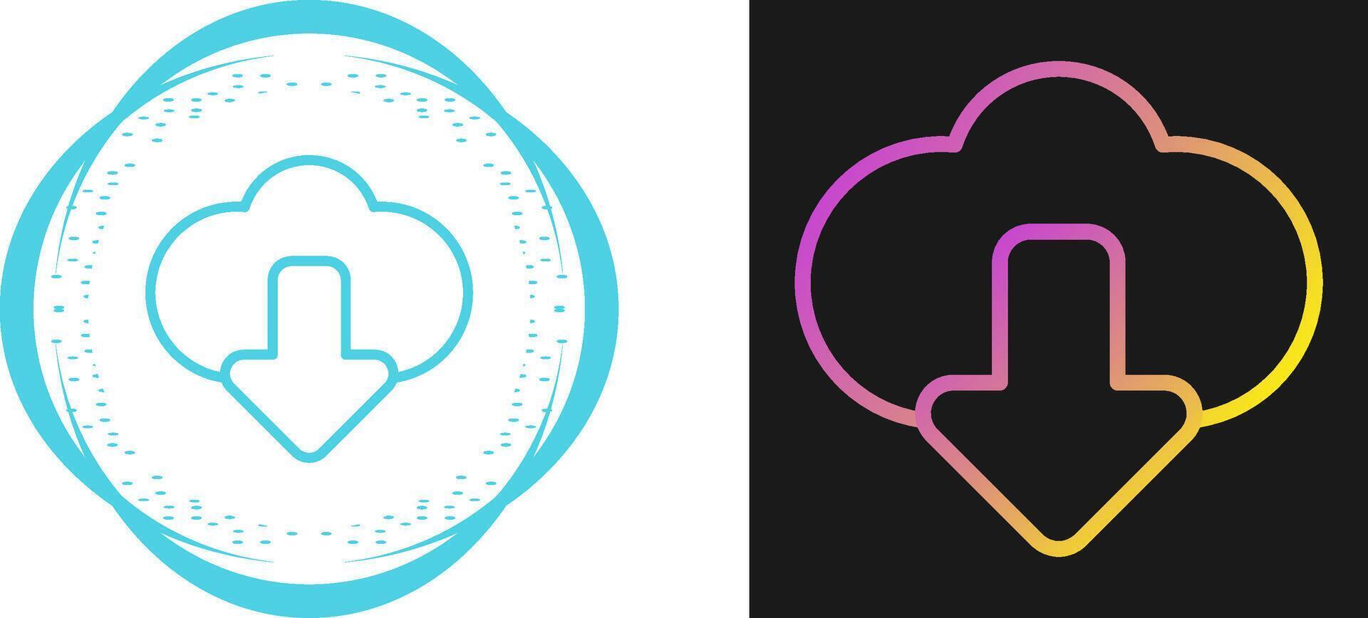 Cloud Computing Vector Icon