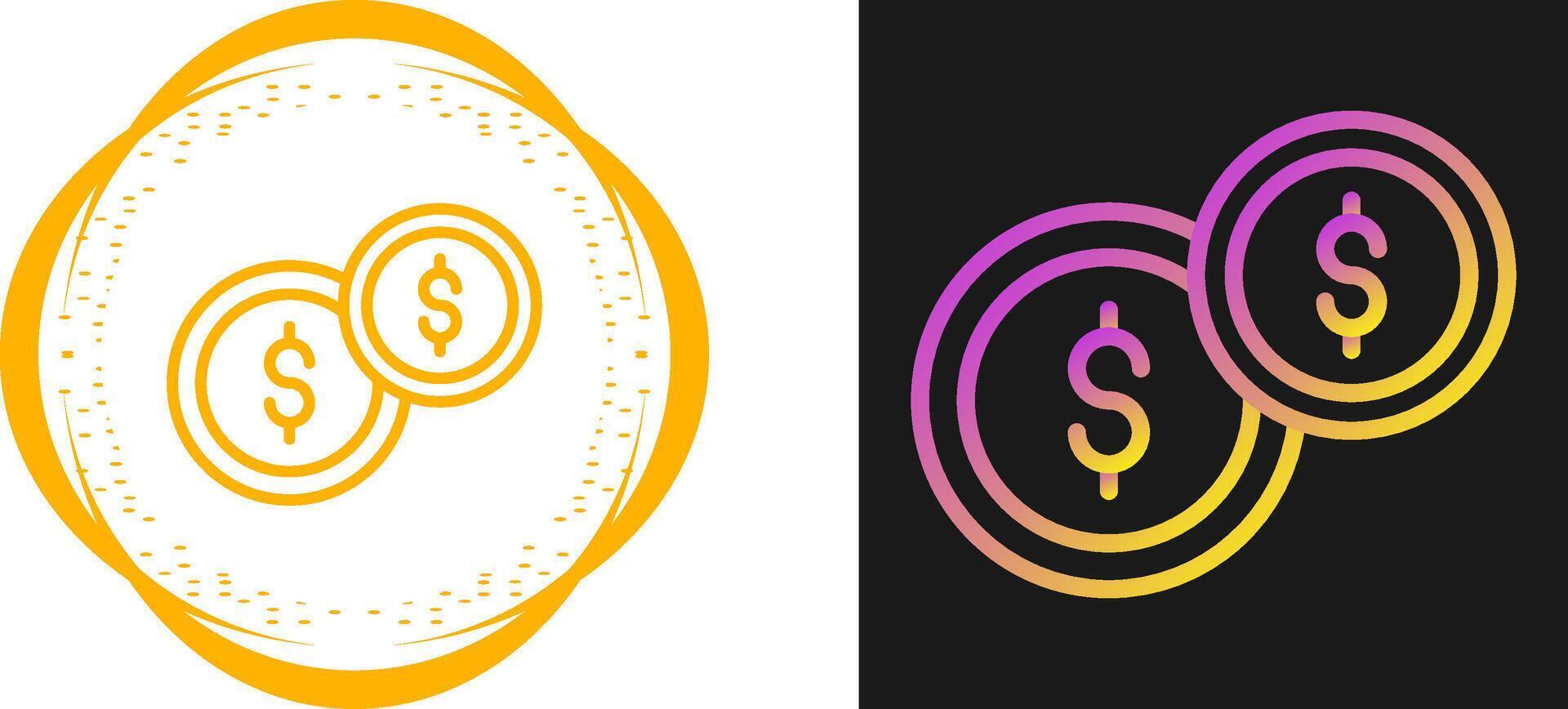 Coins Vector Icon