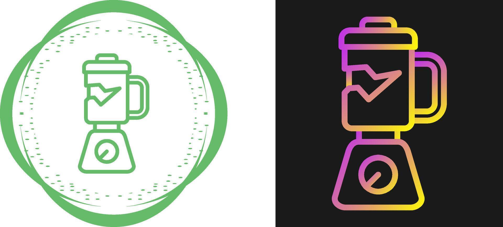 Food Blender Vector Icon