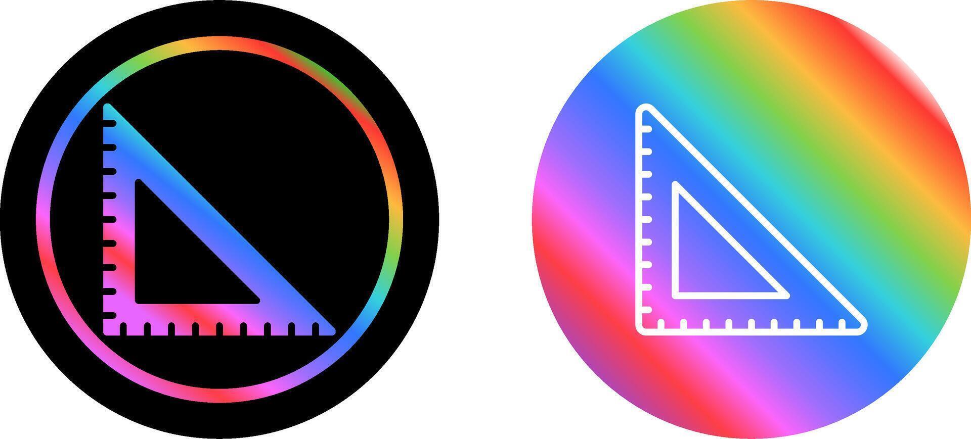 Set Square Vector Icon