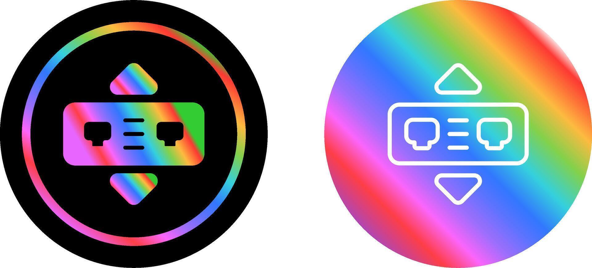 Network Bridge Vector Icon