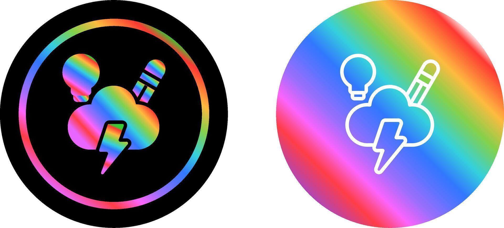 Brainstorming Vector Icon