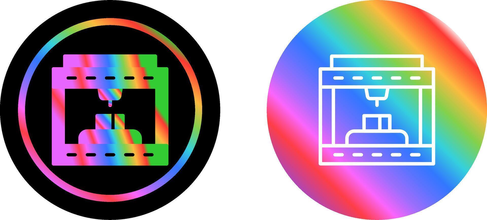 3d Printing Vector Icon