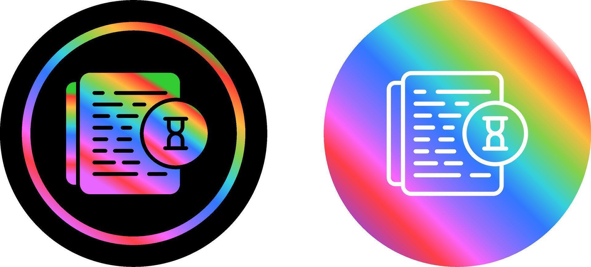 Document Audit Vector Icon