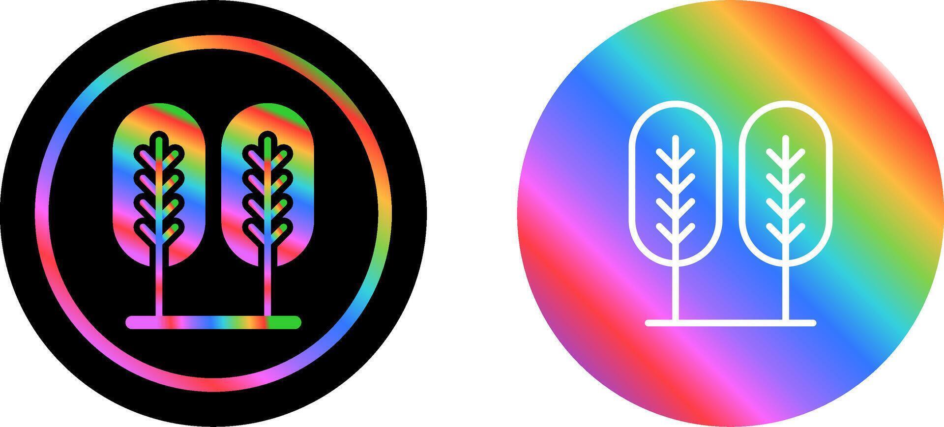 Birch tree Vector Icon