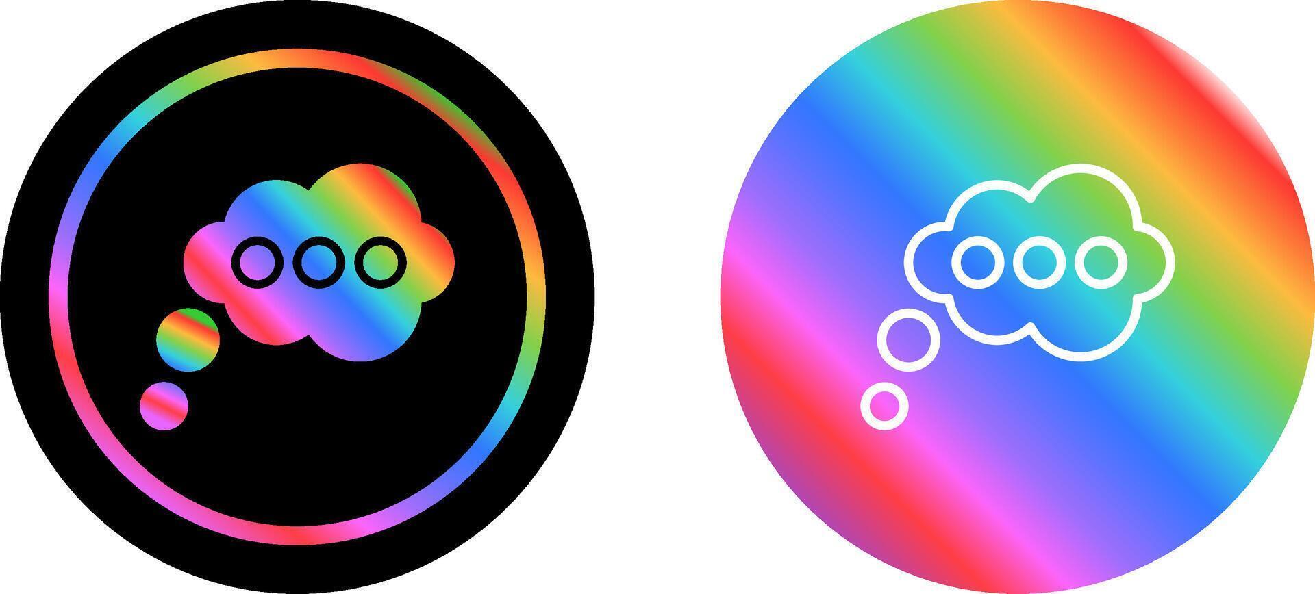 Thinking Vector Icon