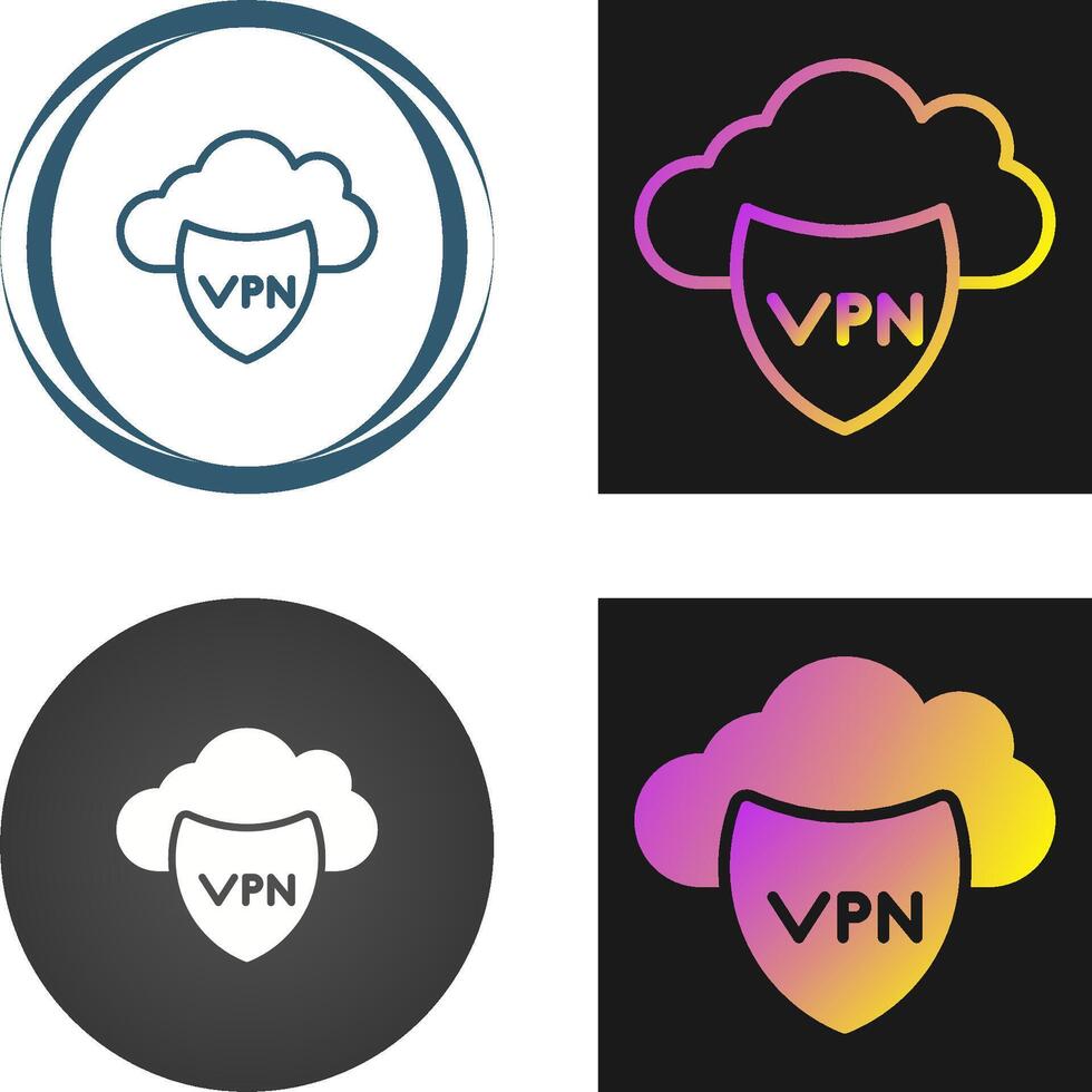 Virtual Private Network Vector Icon