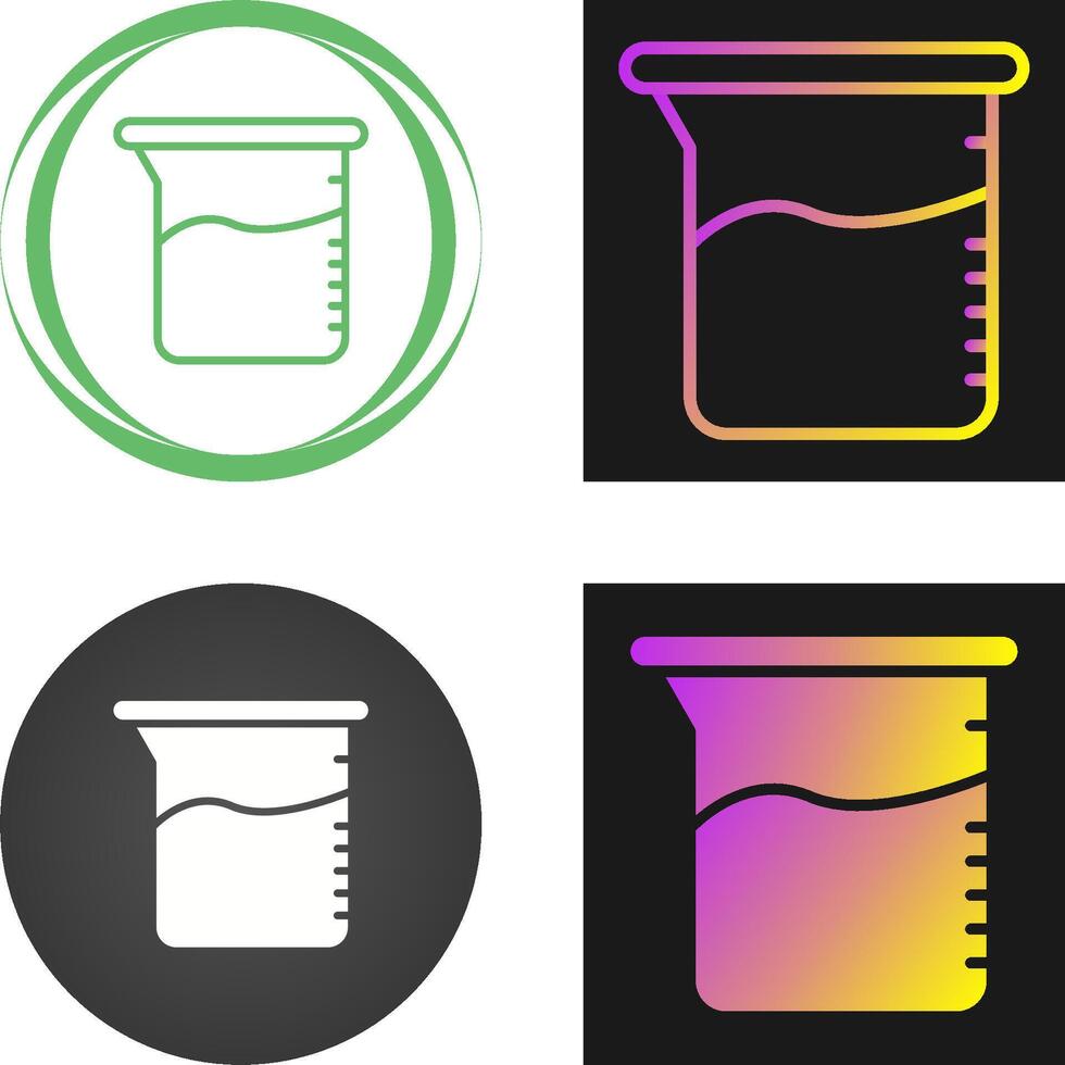 Beaker Vector Icon