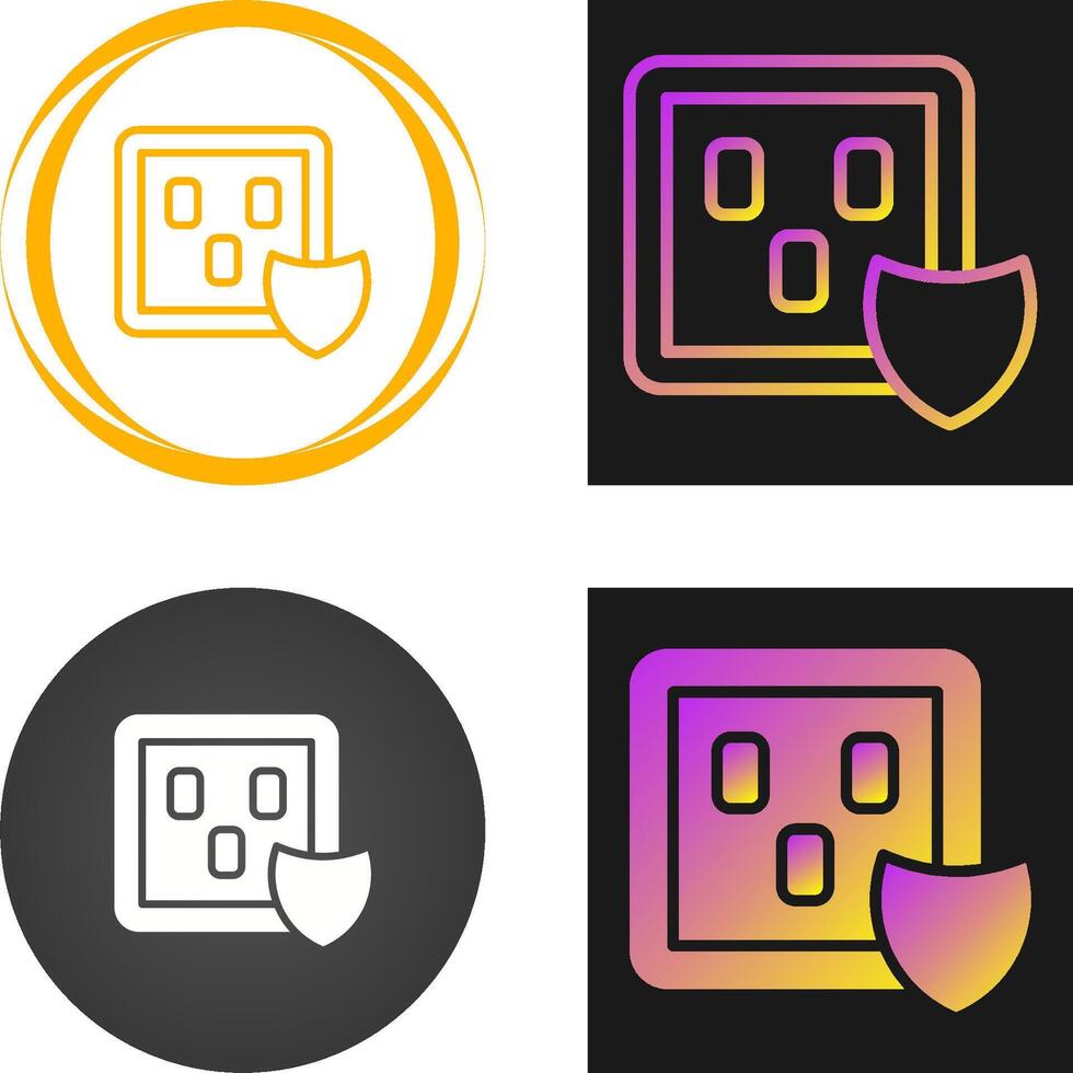Surge Protector Vector Icon