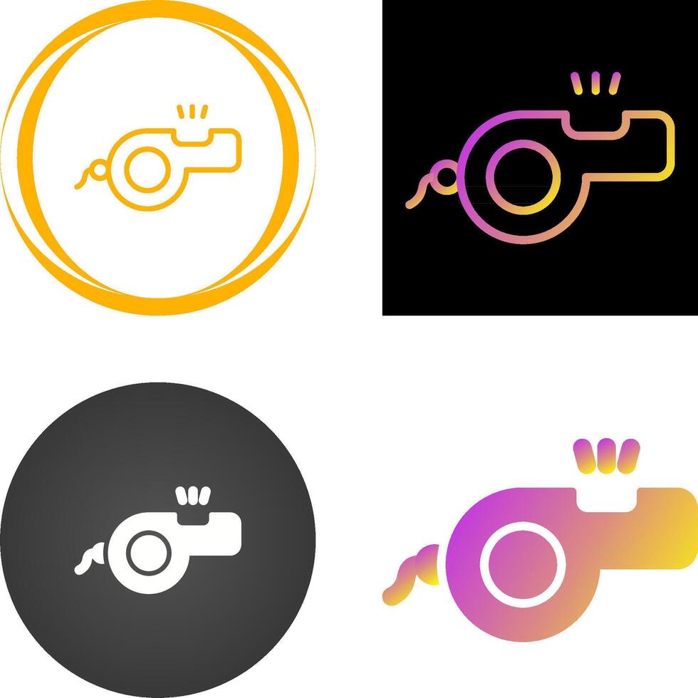 Whistle Vector Icon