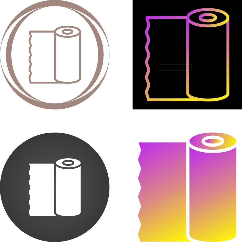 Plastic sheeting Vector Icon