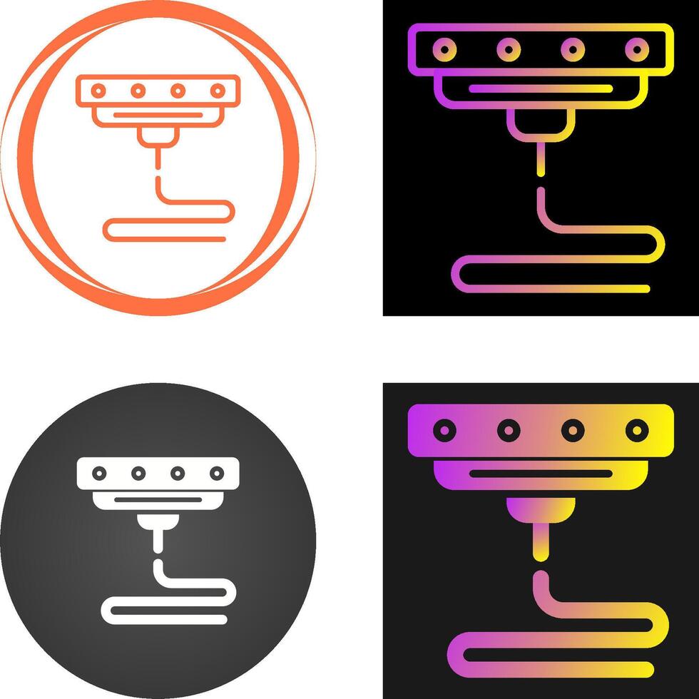 3D Printer Vector Icon
