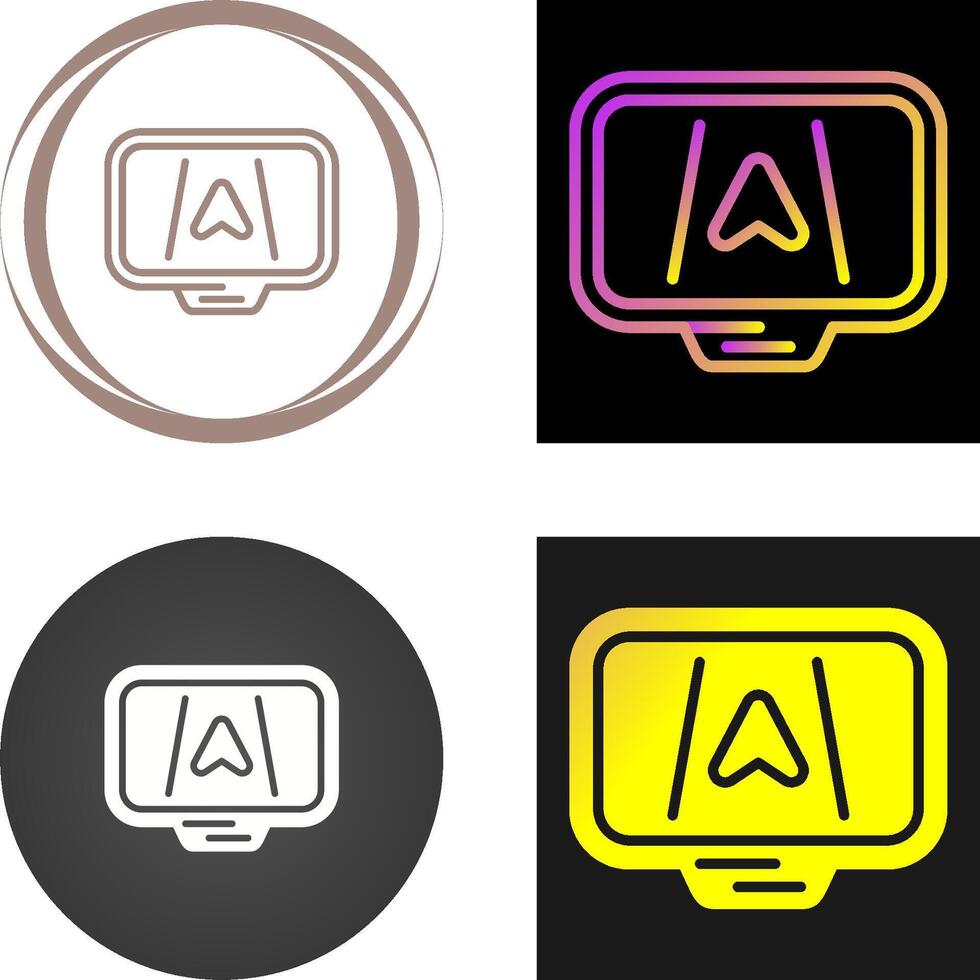 GPS Device Vector Icon