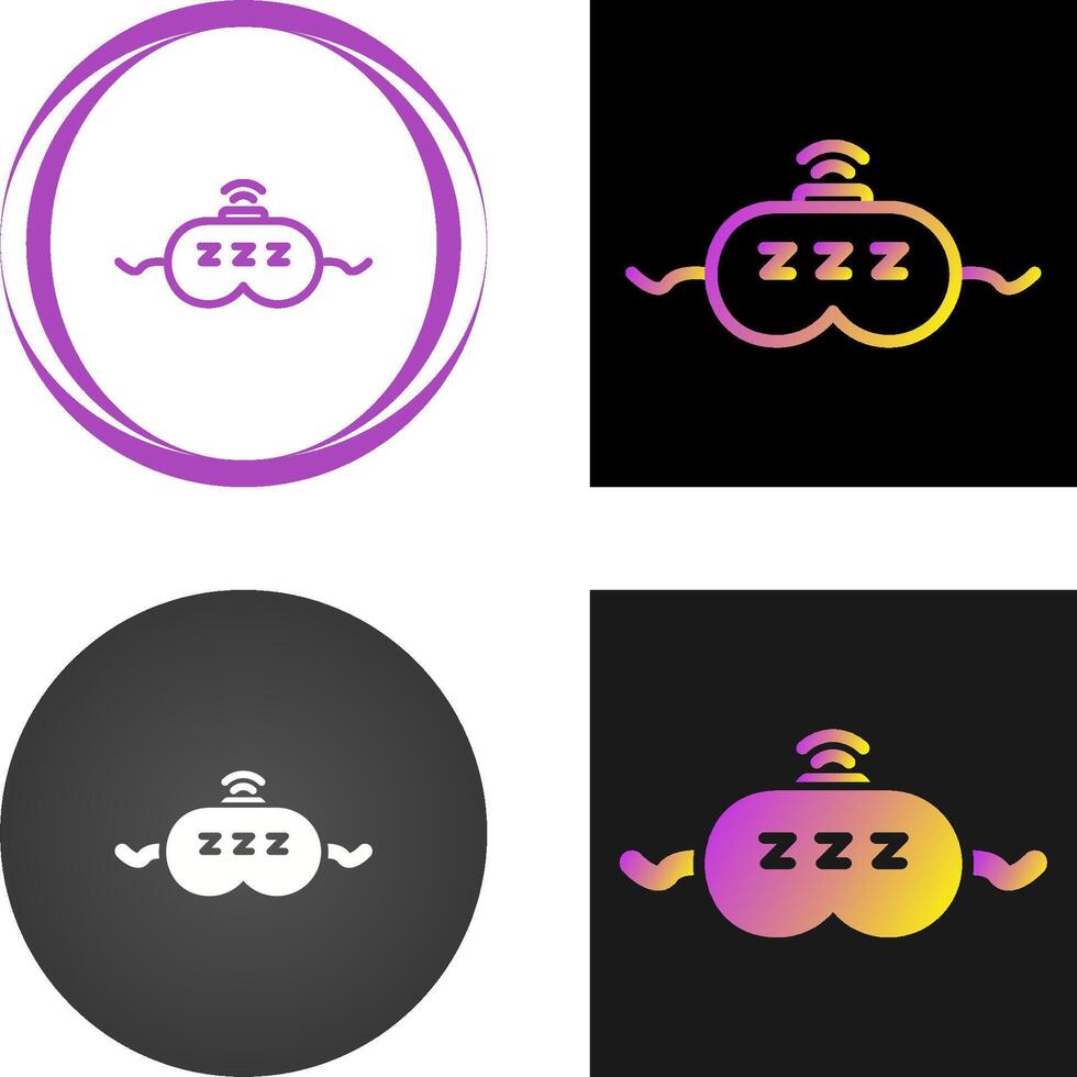 Sleep Tracker Vector Icon