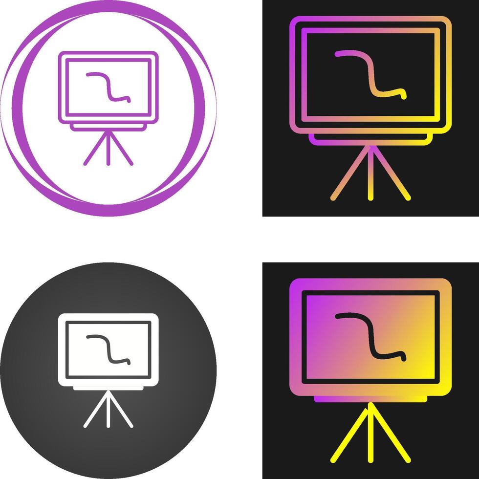 Chalkboard Vector Icon