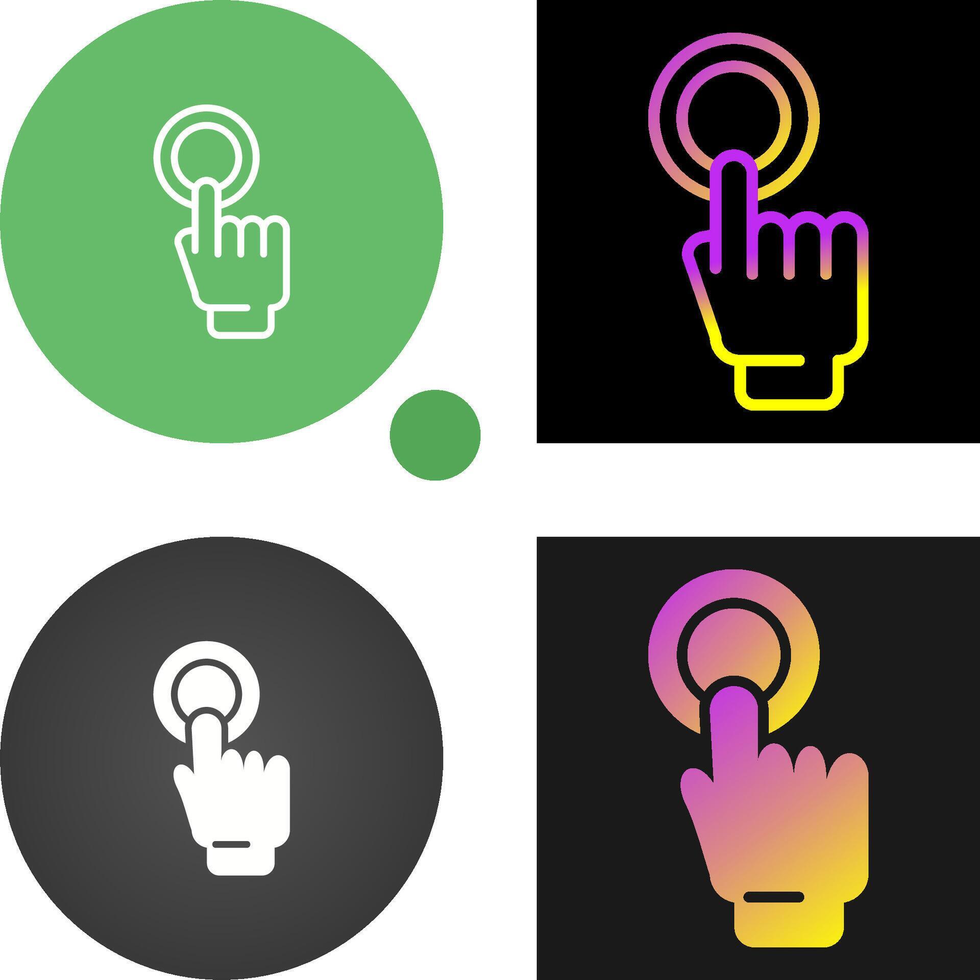 Push button Vector Icon 40855759 Vector Art at Vecteezy
