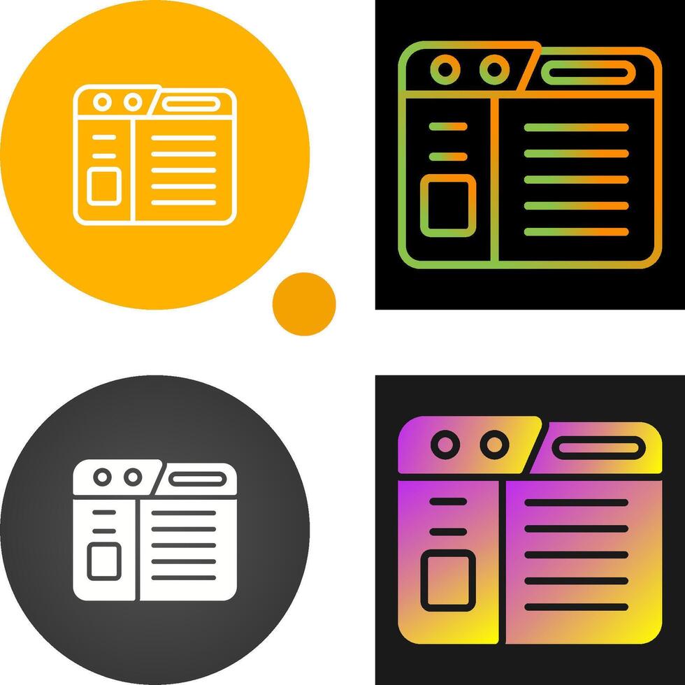 Website Vector Icon