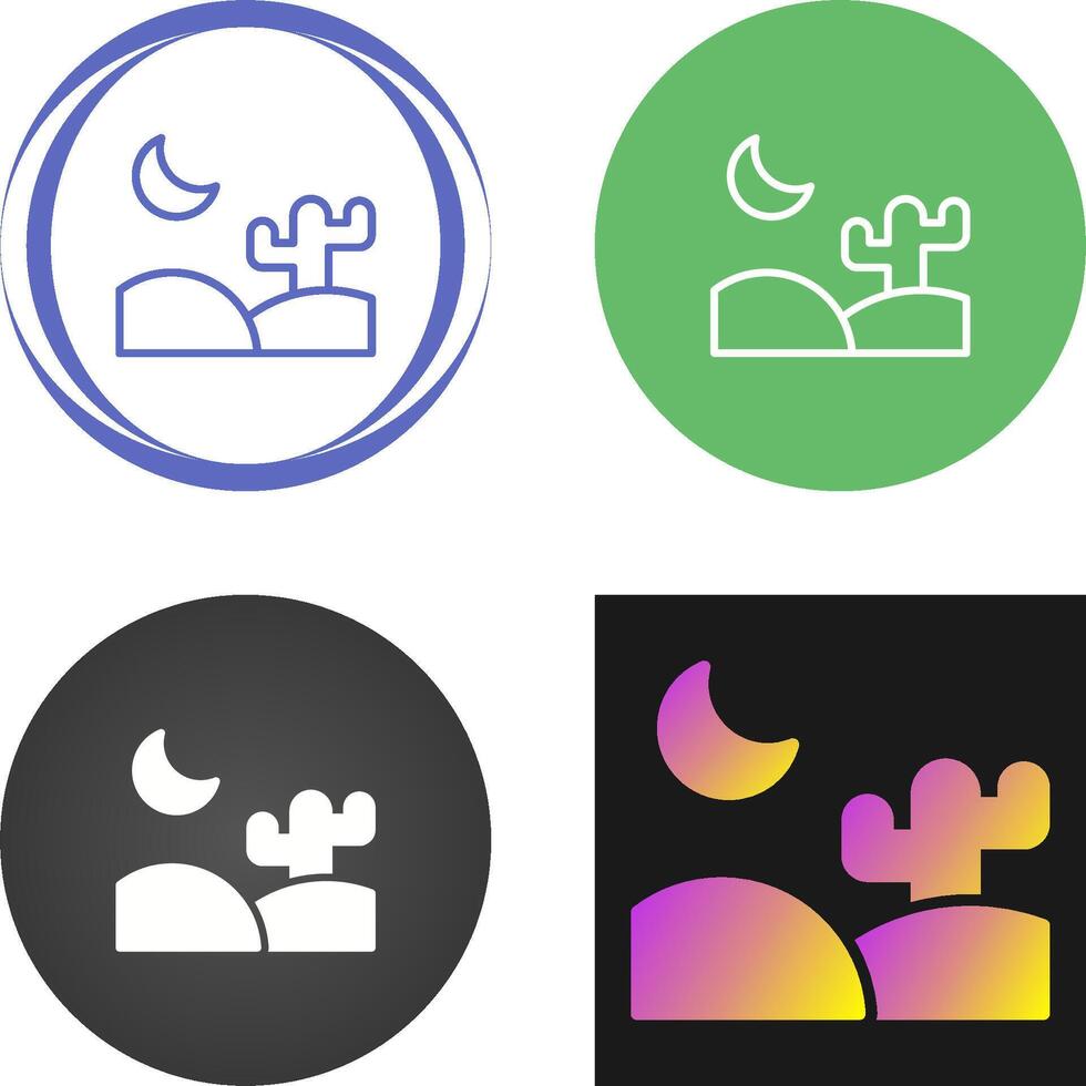 Desert Vector Icon