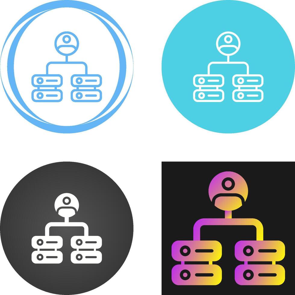 Managed Hosting Vector Icon