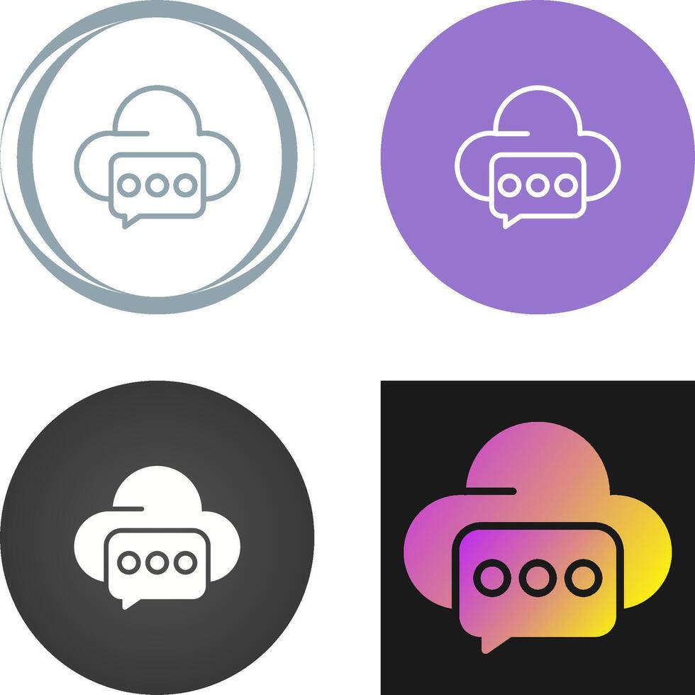 Forum Hosting Vector Icon