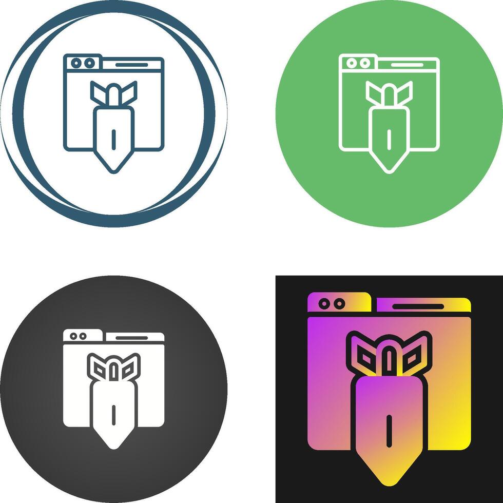 DDoS Protection Vector Icon