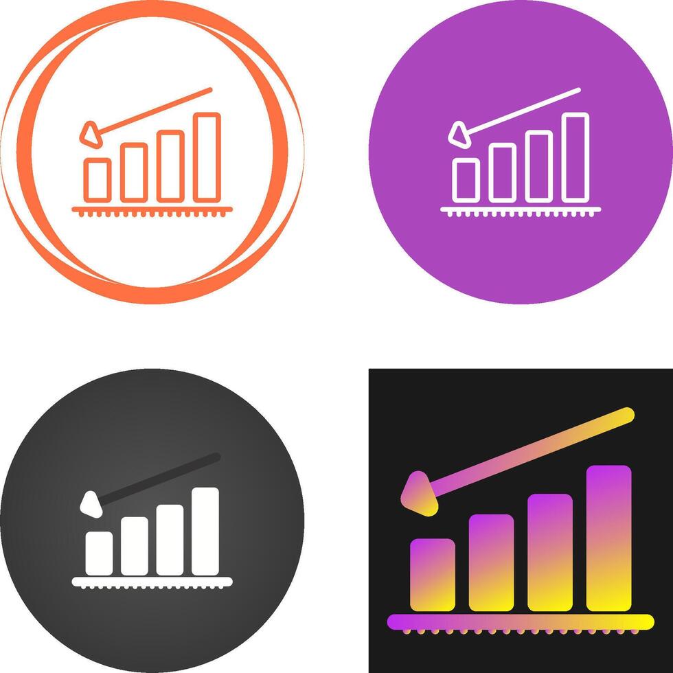 Chart Decreasing Vector Icon