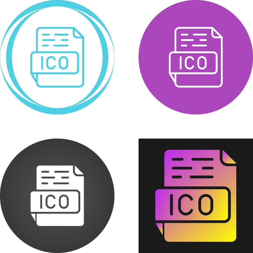 ico vector icono