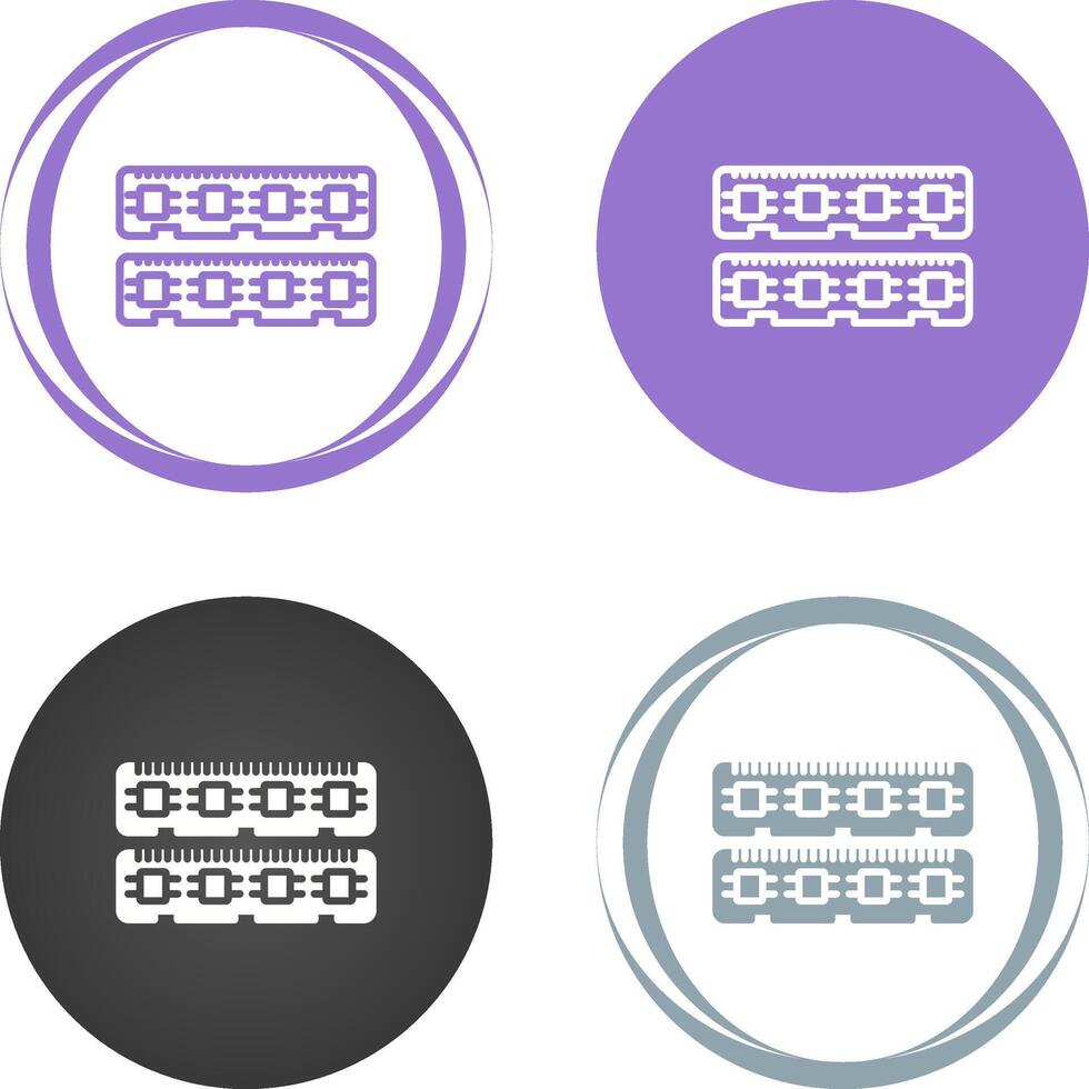 Ram Memory Vector Icon