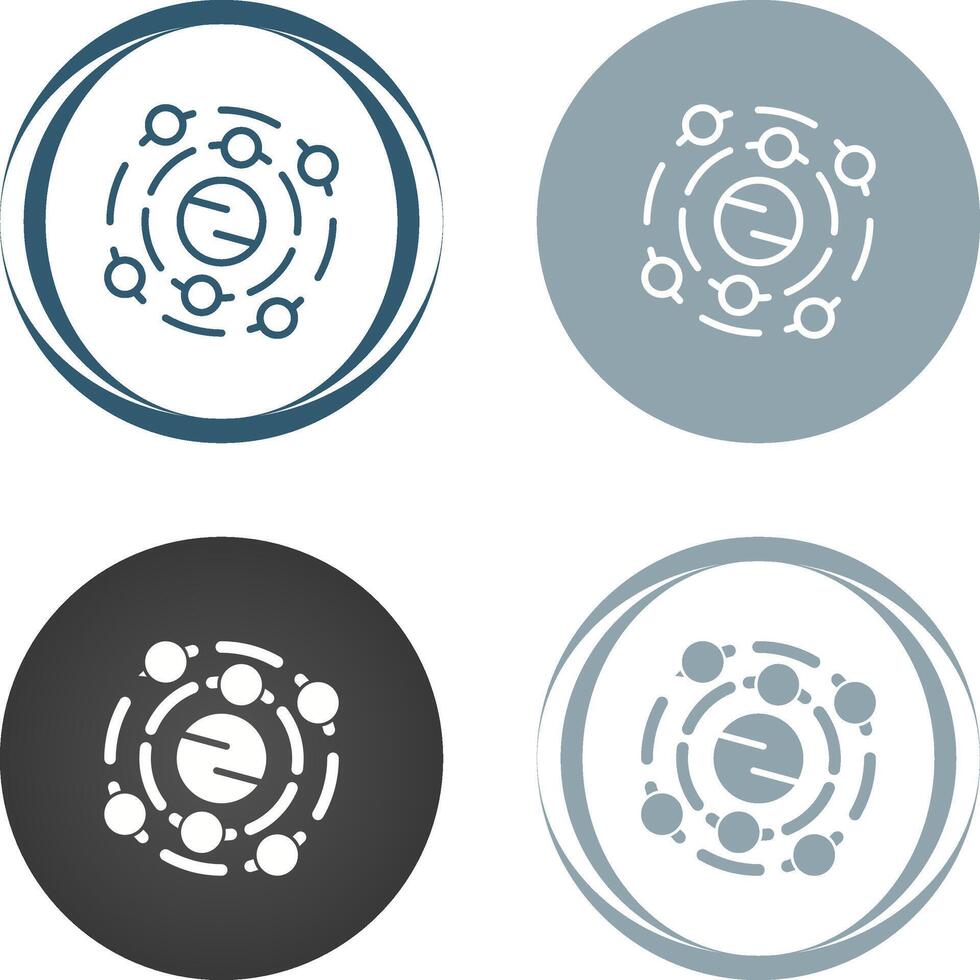 Solar System Vector Icon