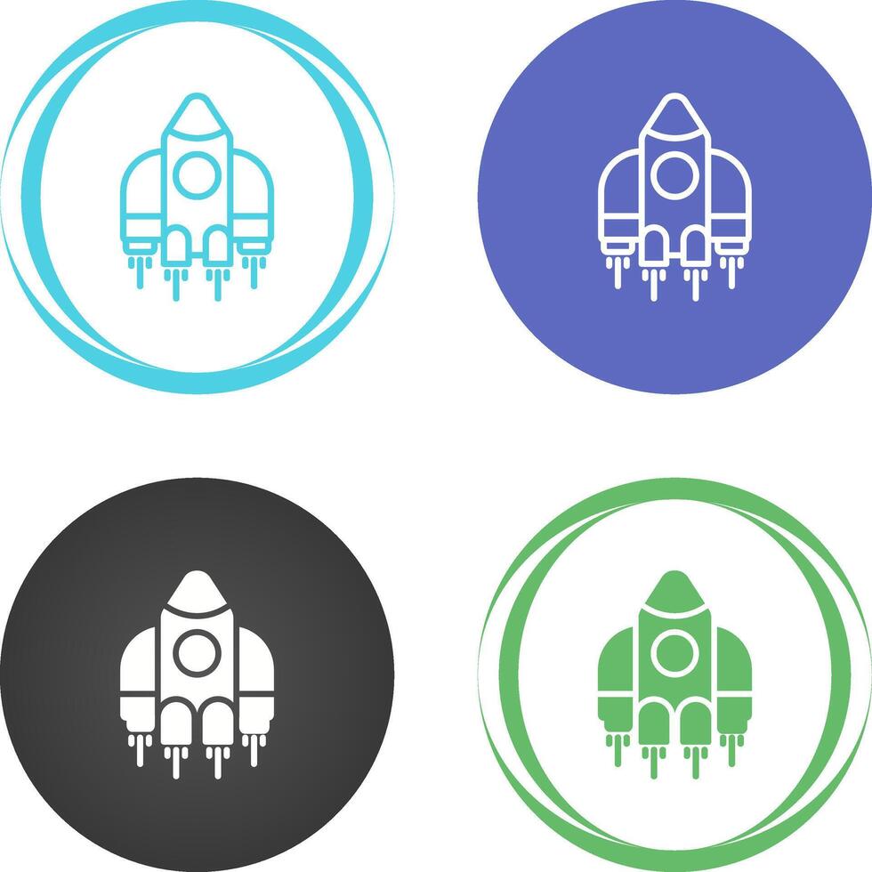 Spaceship Vector Icon