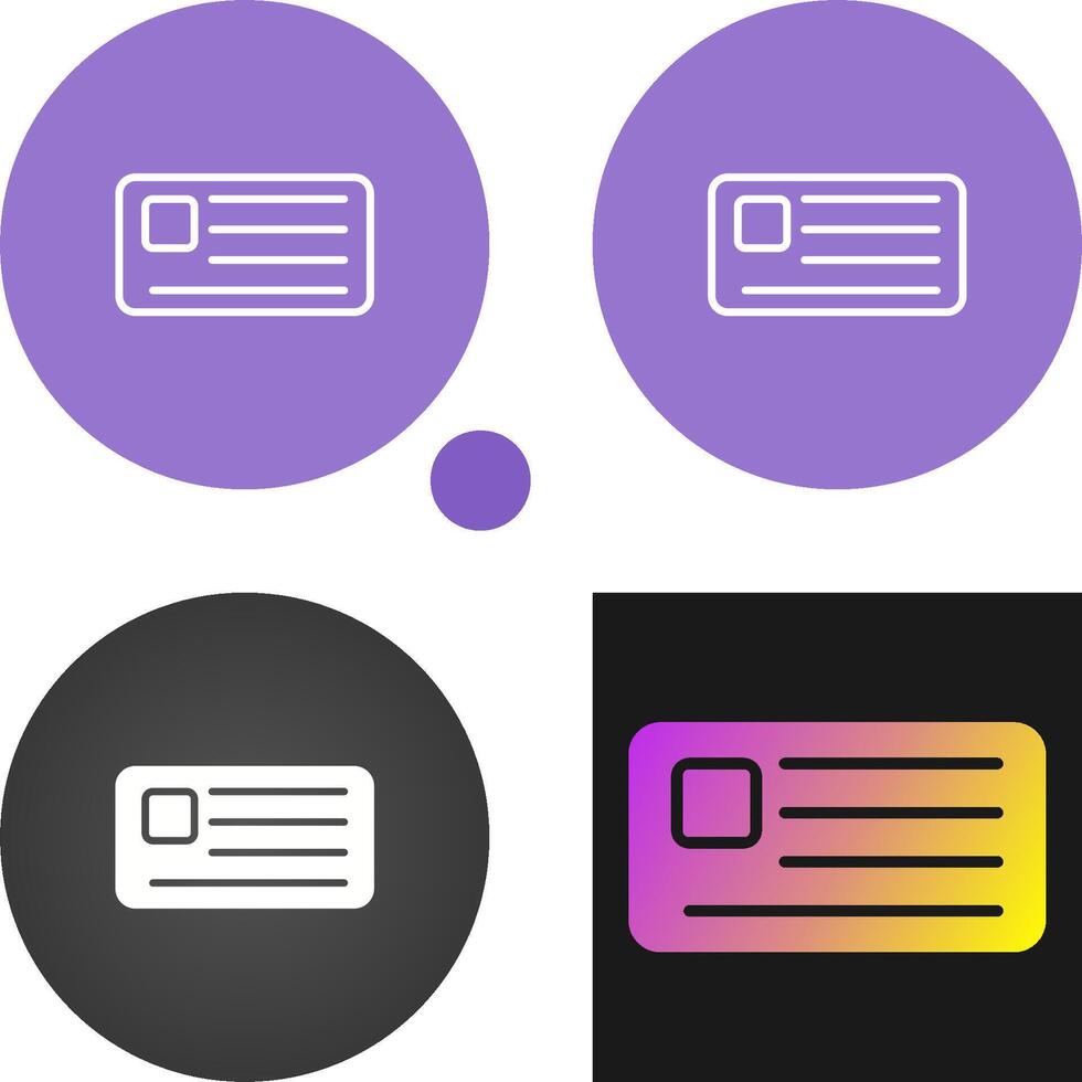 Letter Vector Icon