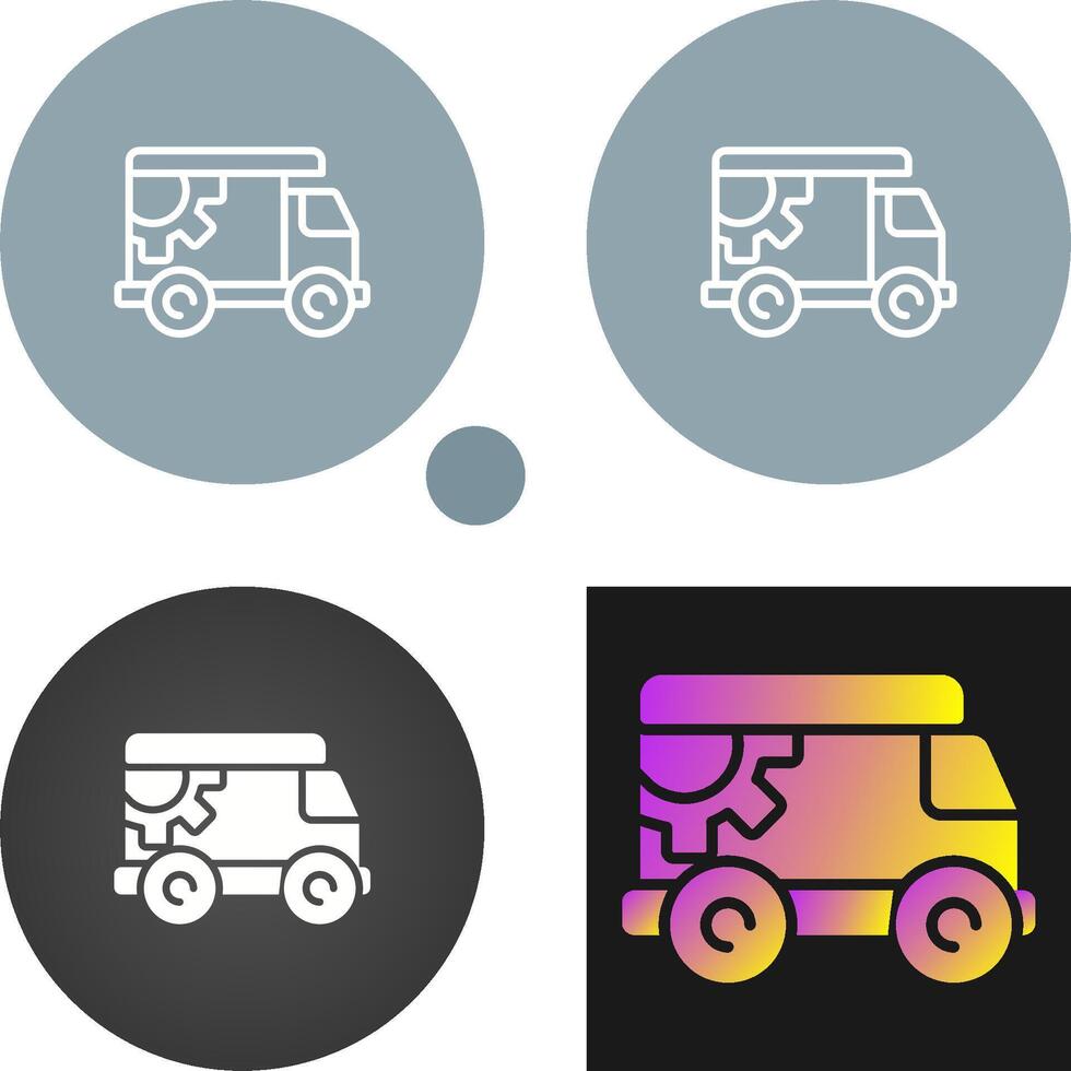 Delivery Truck Vector Icon