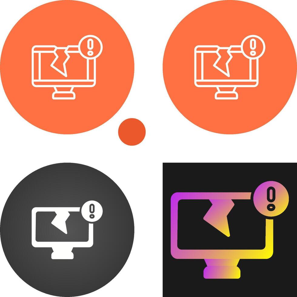 Monitor Vector Icon