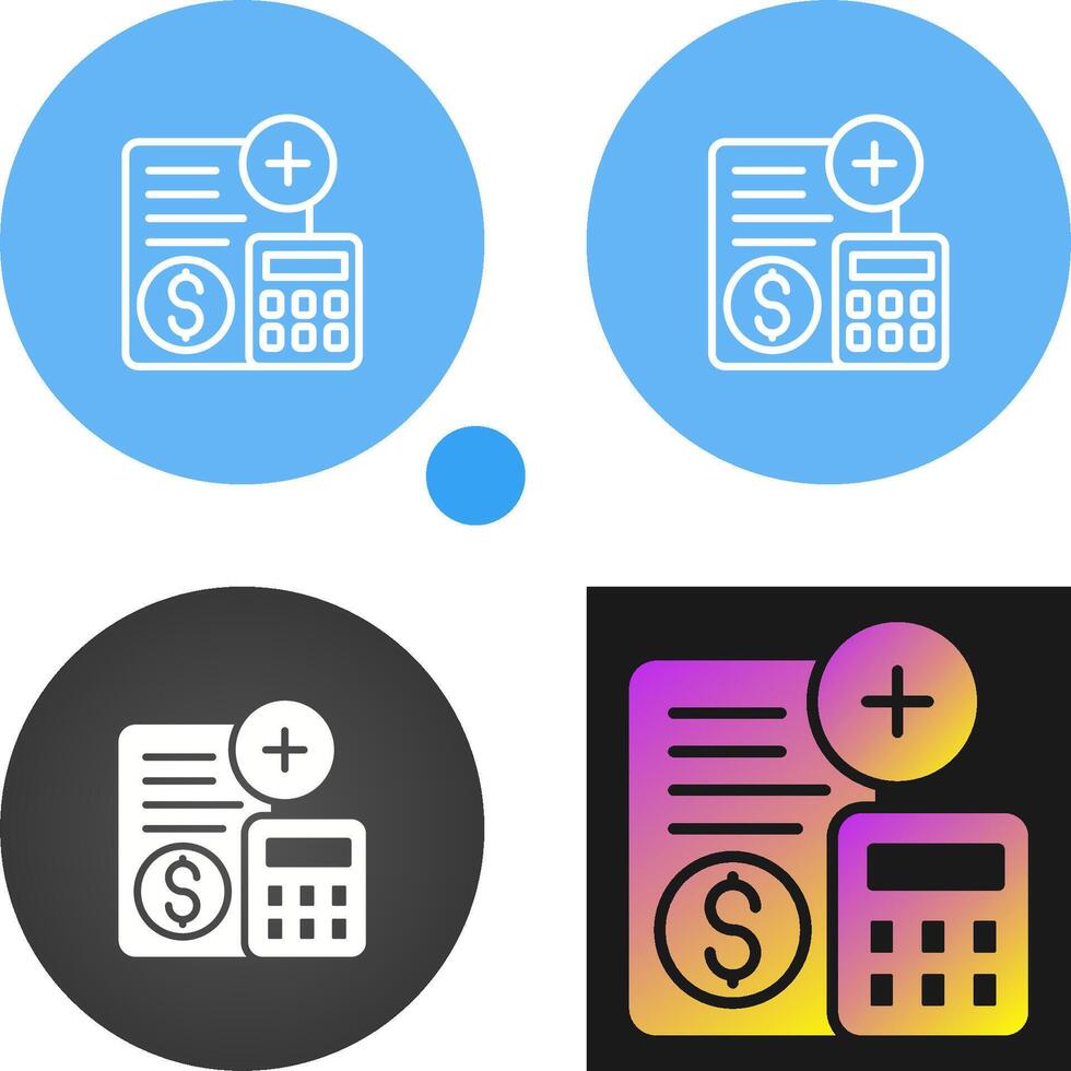 Budget Vector Icon