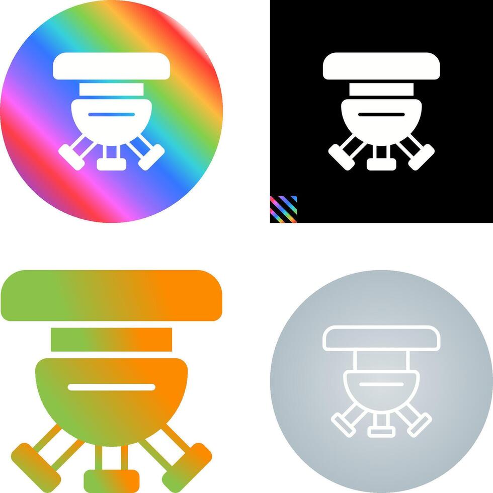 Microscope Lens Vector Icon