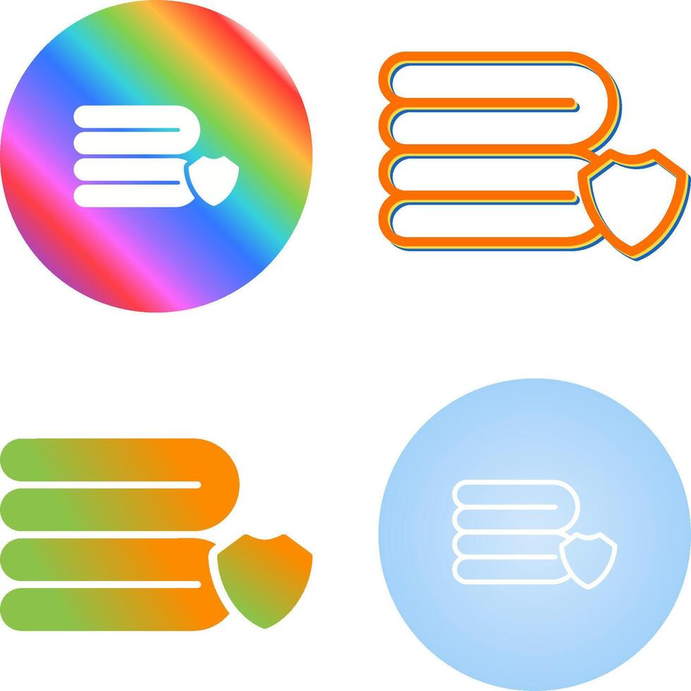Mylar blanket Vector Icon