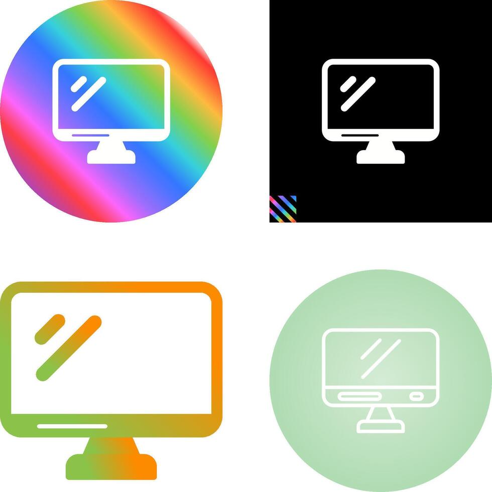 Monitor Vector Icon