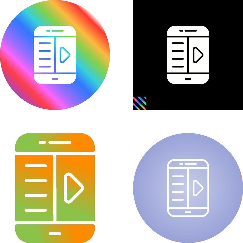 E-Book Reader Vector Icon