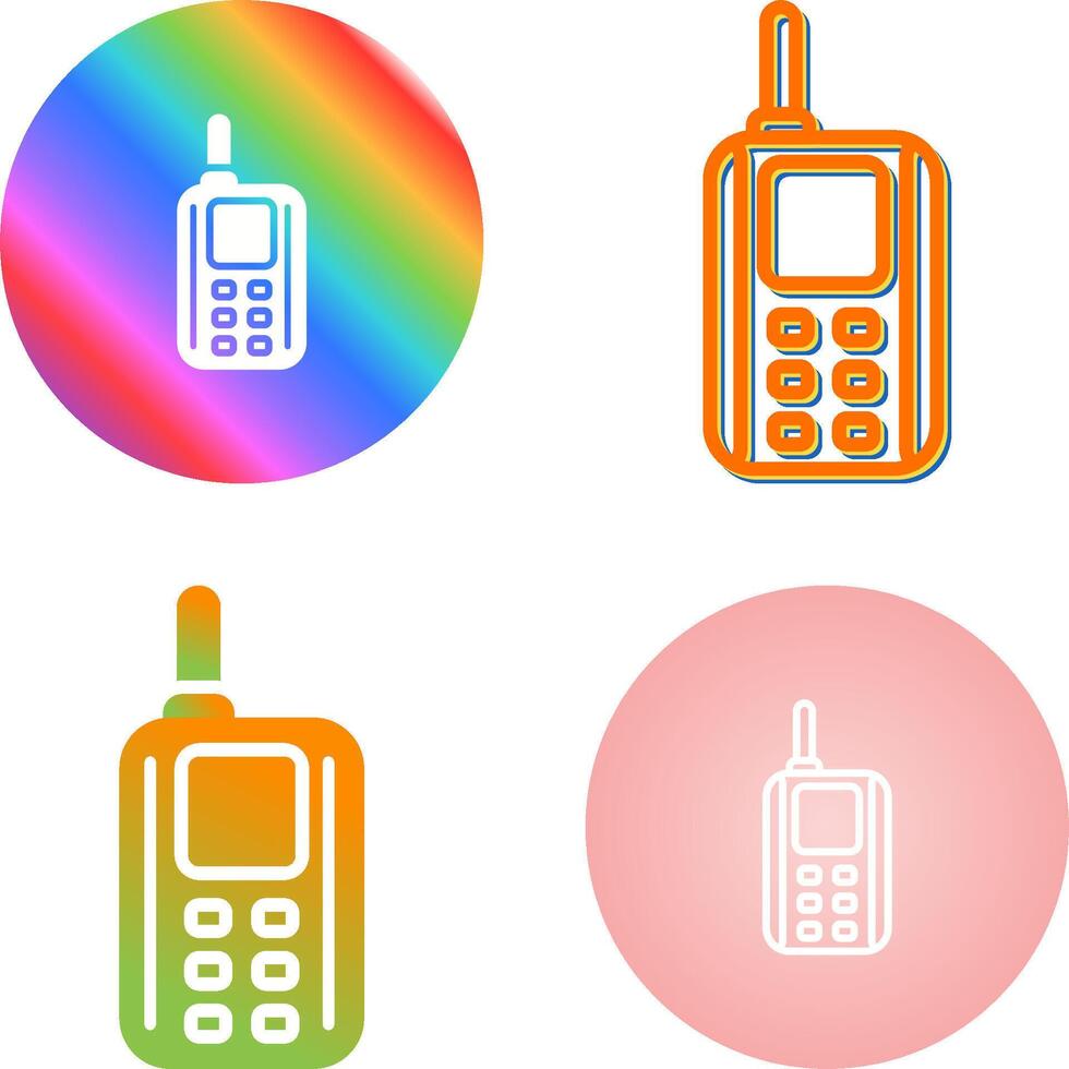 Walkie Talkie Vector Icon