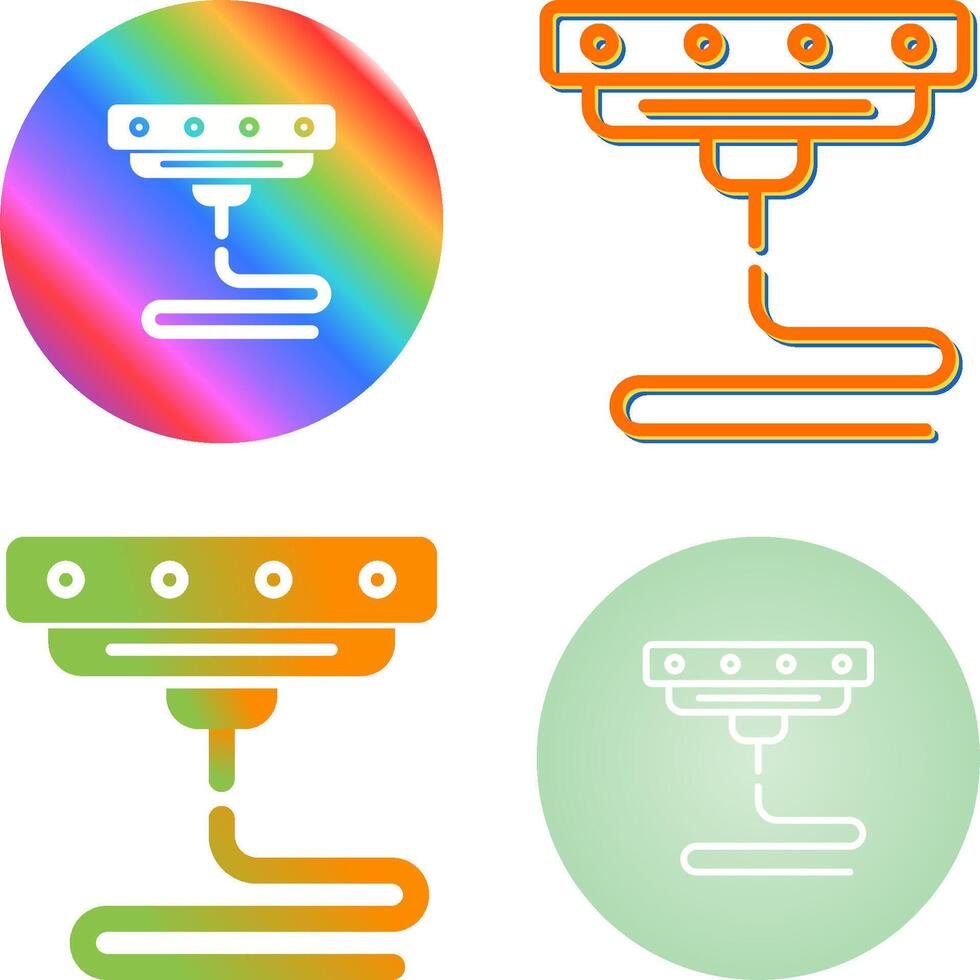 3D Printer Vector Icon